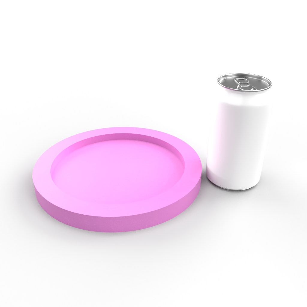 Chunky Rim Circular Tray Mold