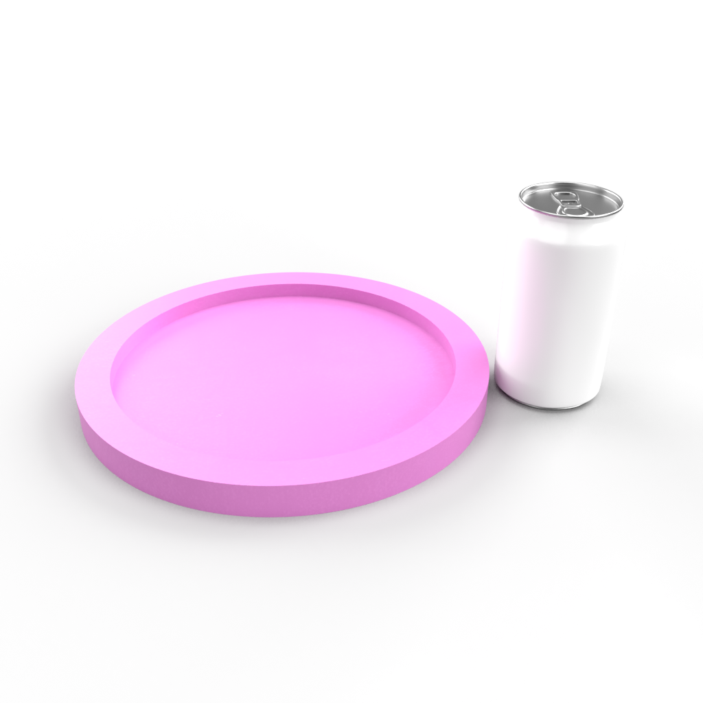 Chunky Rim Circular Tray Mold