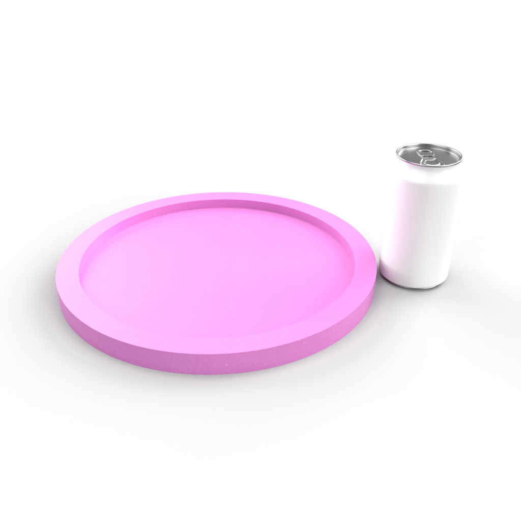 Chunky Rim Circular Tray Mold
