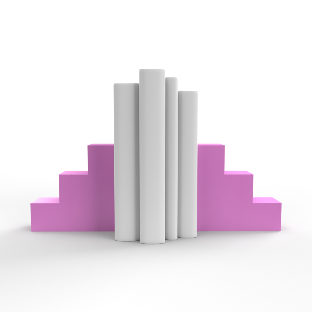 Three Step Bookend Mold