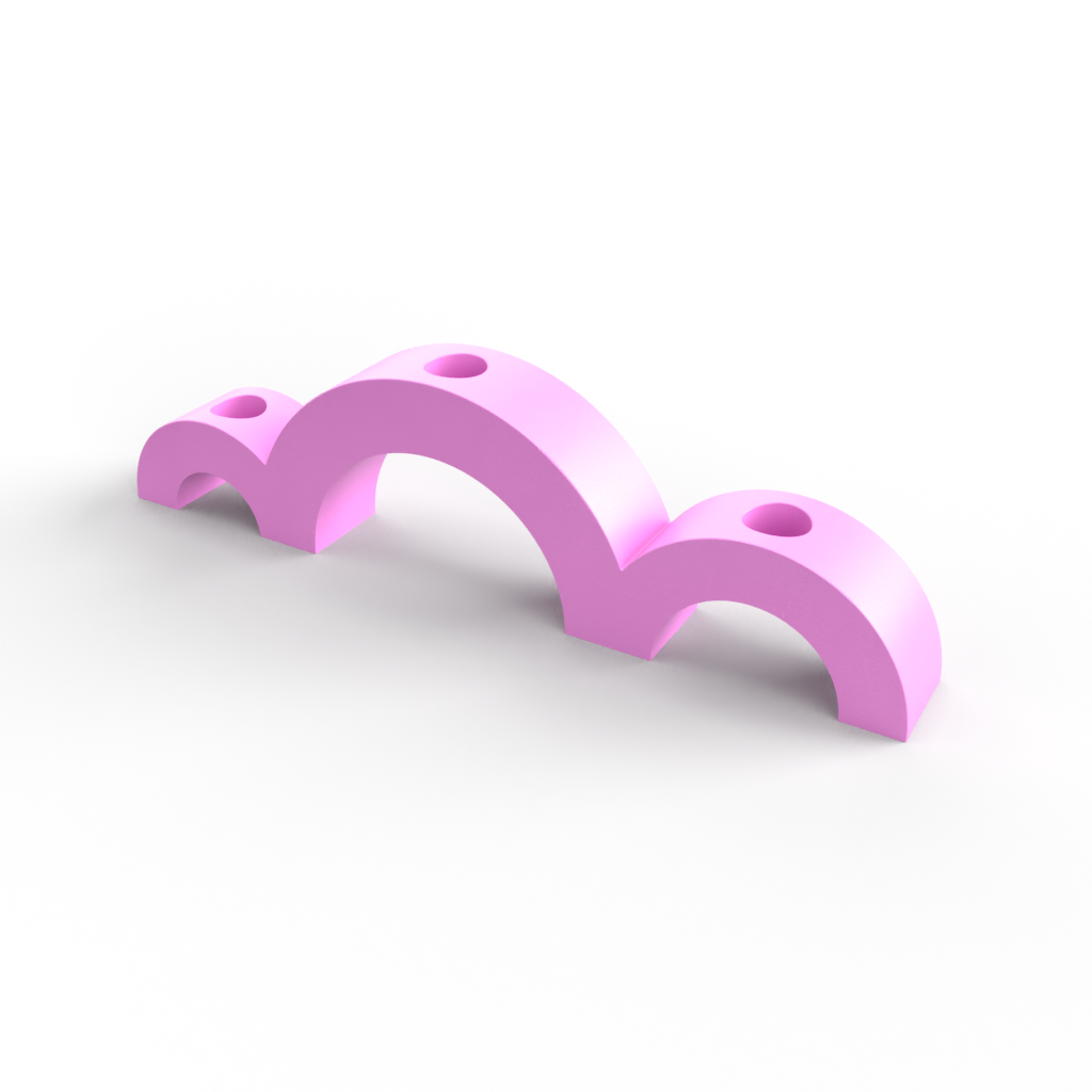 Three Arches Candle Holder Mold
