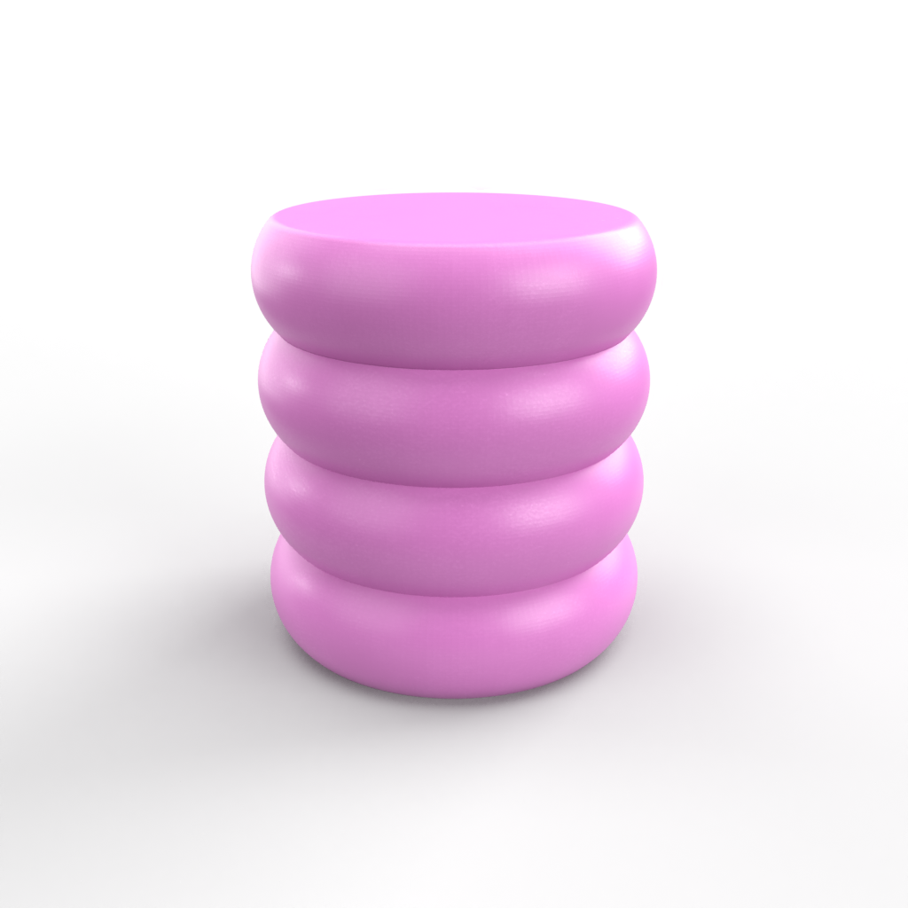 Bubble Design Candle Vessel Mold