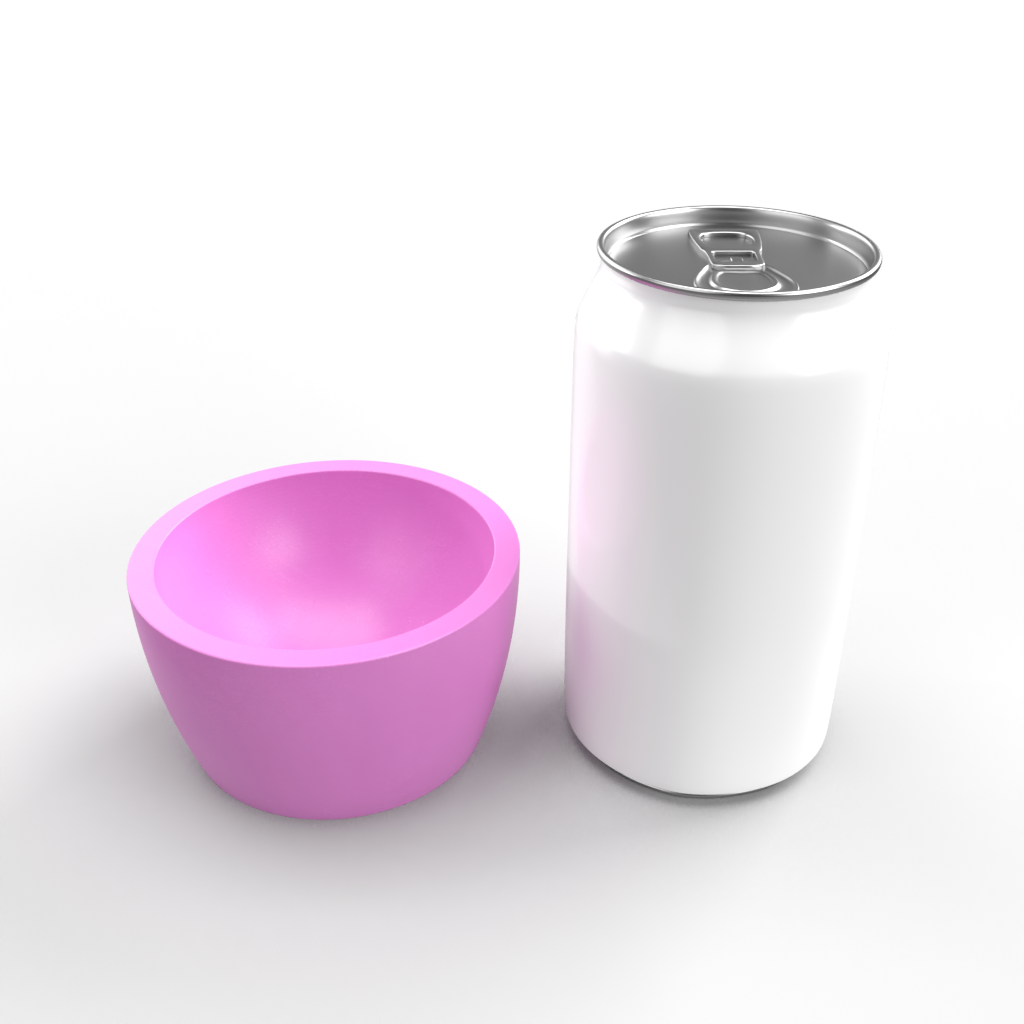 Simple Round Bowl Mold