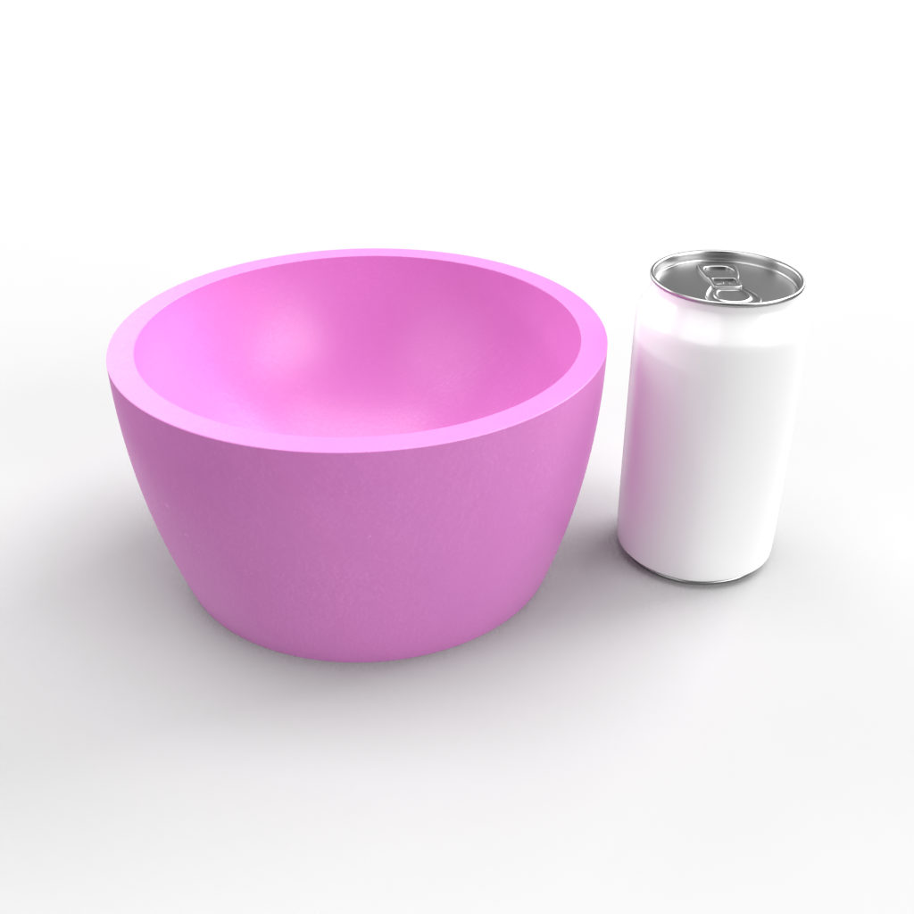 Simple Round Bowl Mold