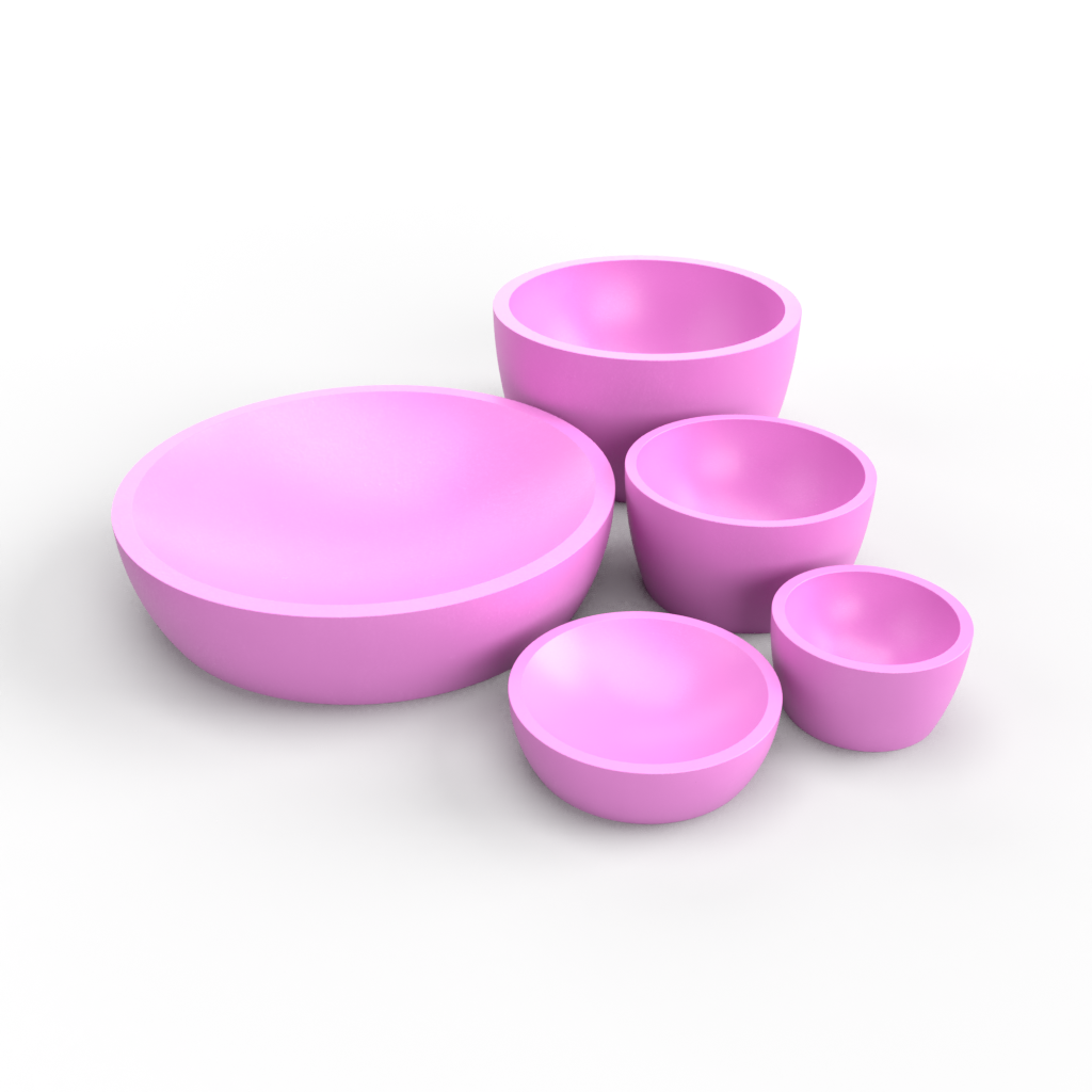 Simple Round Bowl Mold