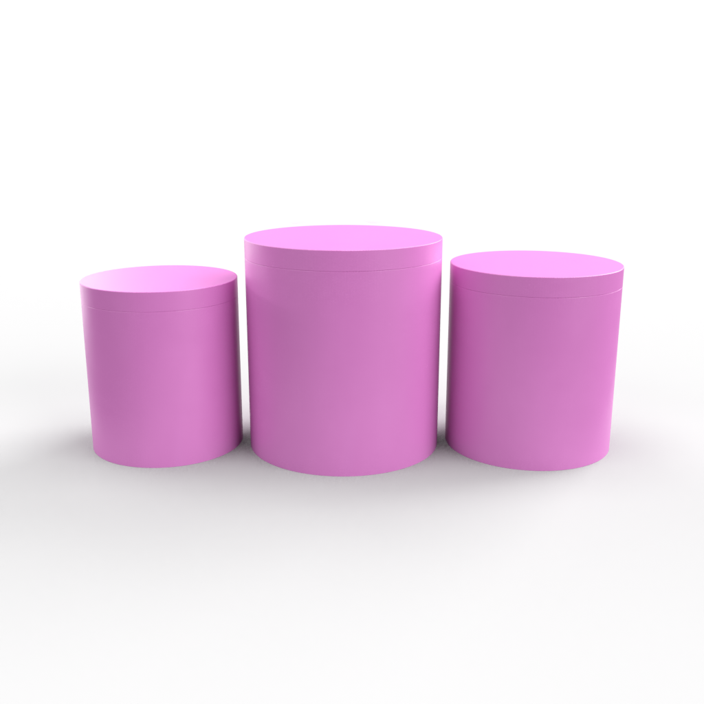 Round Candle Vessel Mold