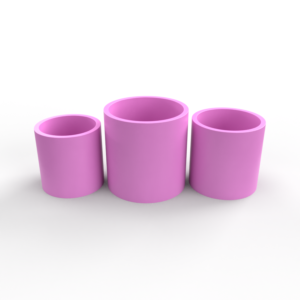 Round Candle Vessel Mold