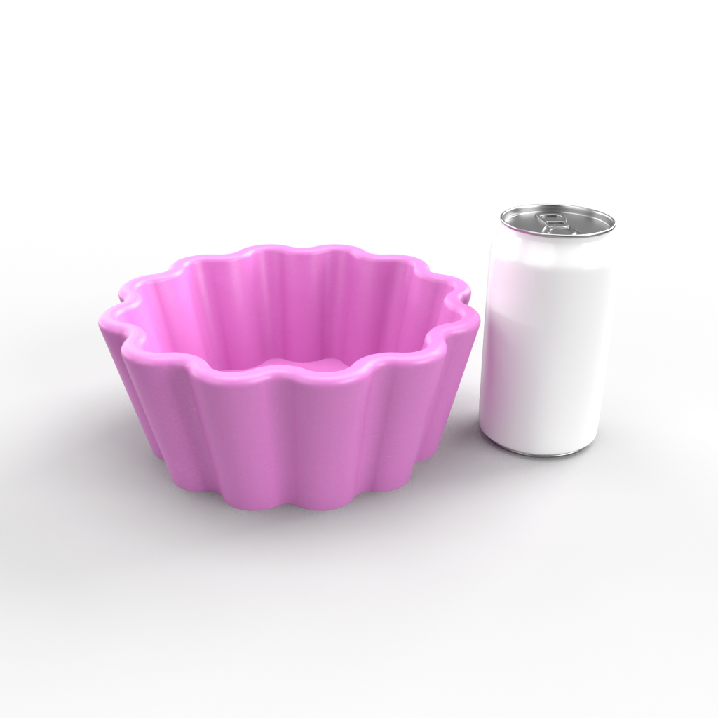 Scalloped Design Bowl Mold