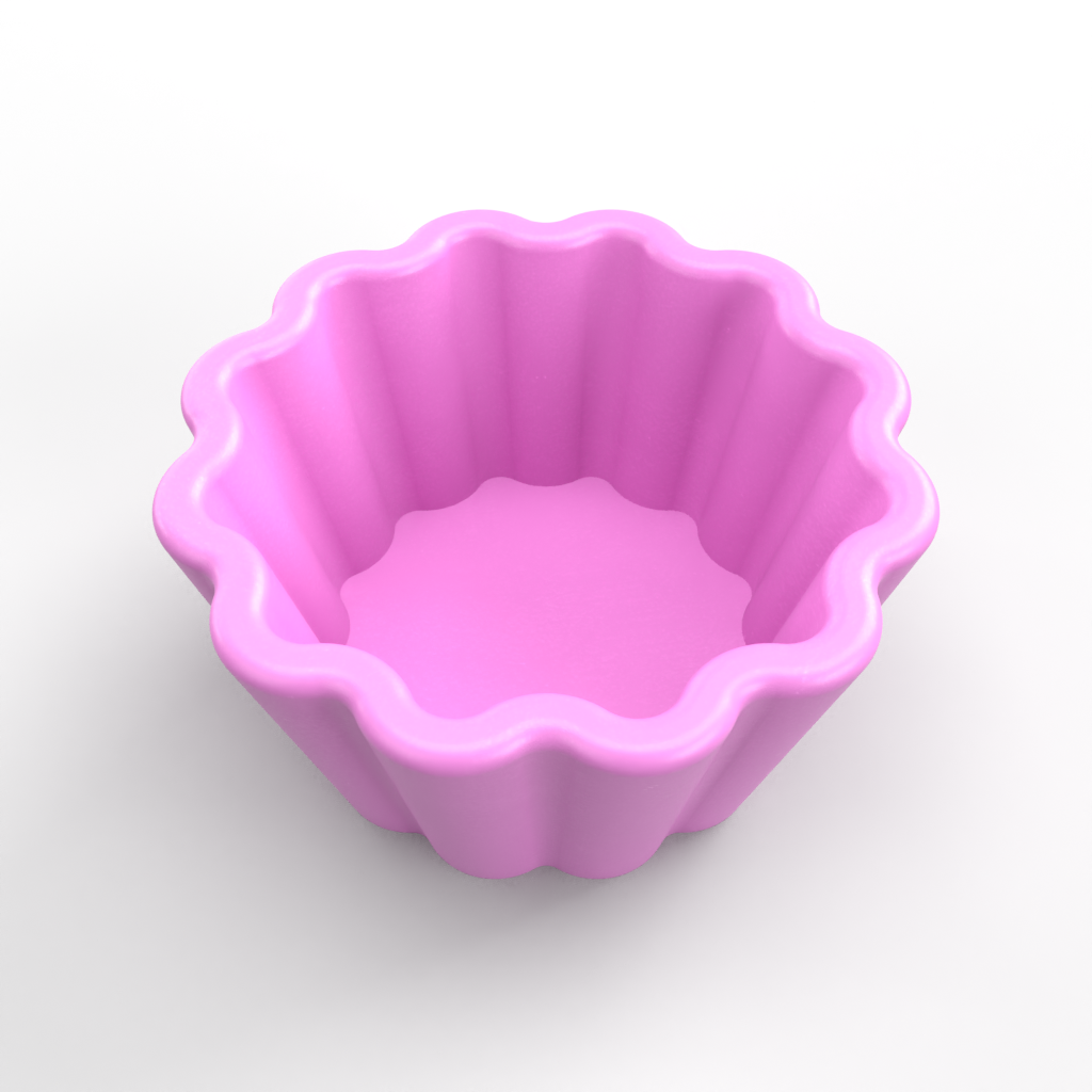 Scalloped Design Bowl Mold