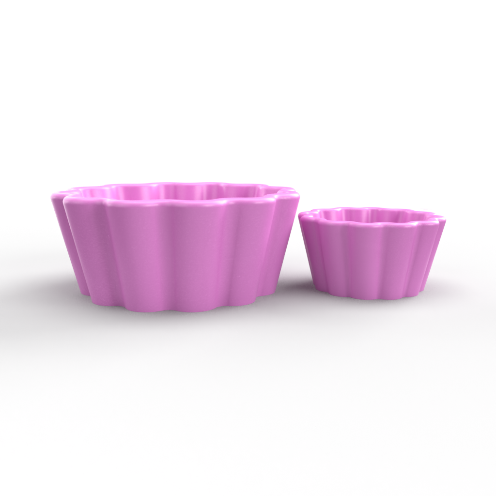 Scalloped Design Bowl Mold