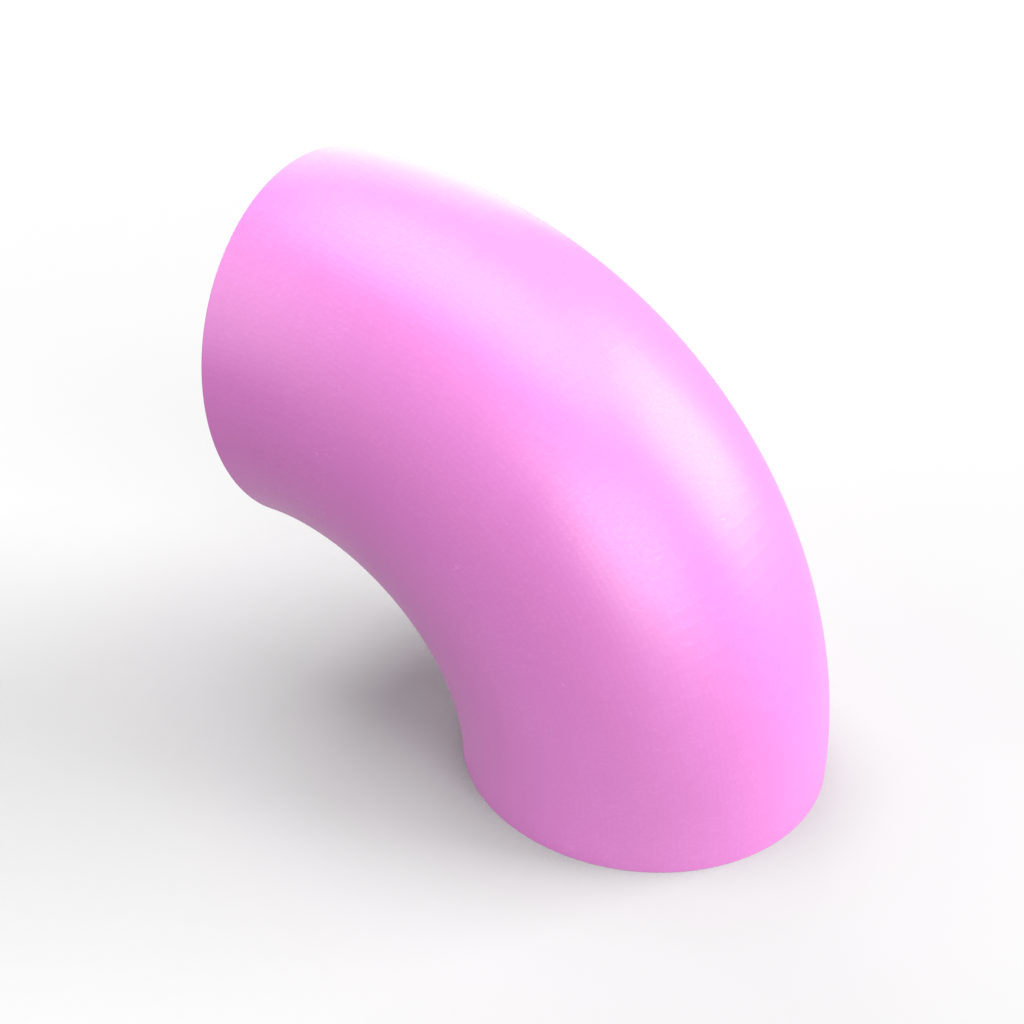 Rounded Tube Bookend Mold
