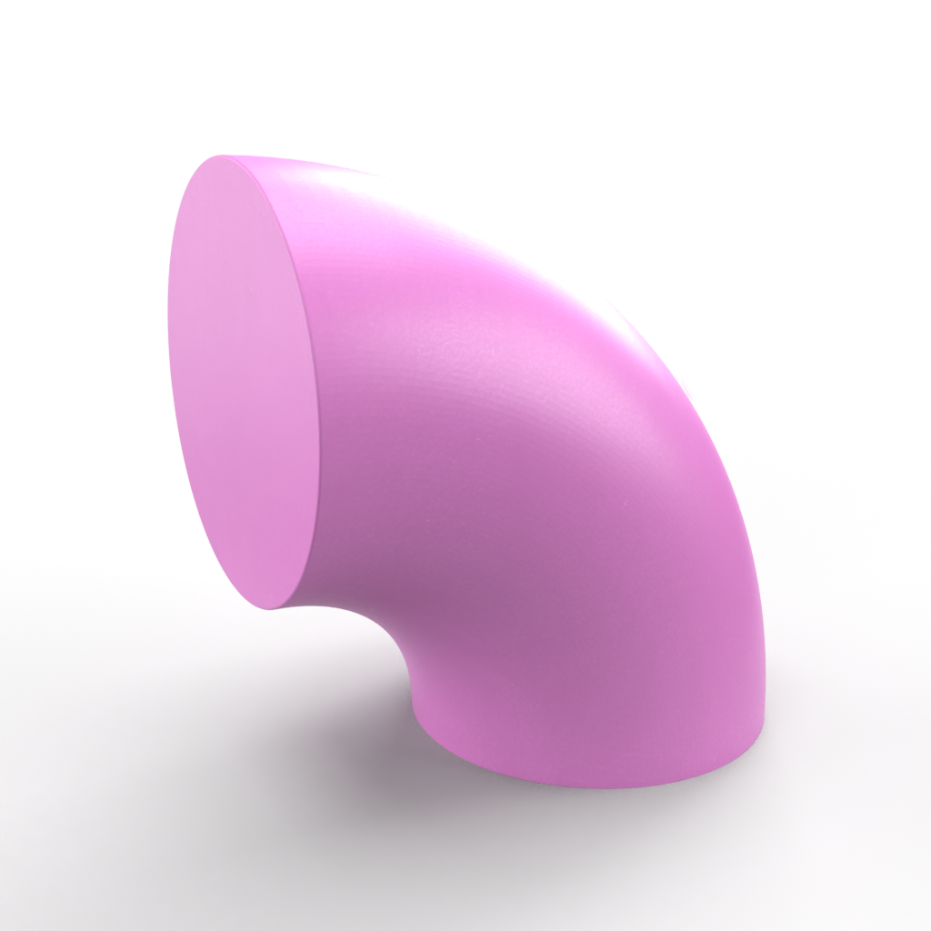 Rounded Tube Bookend Mold