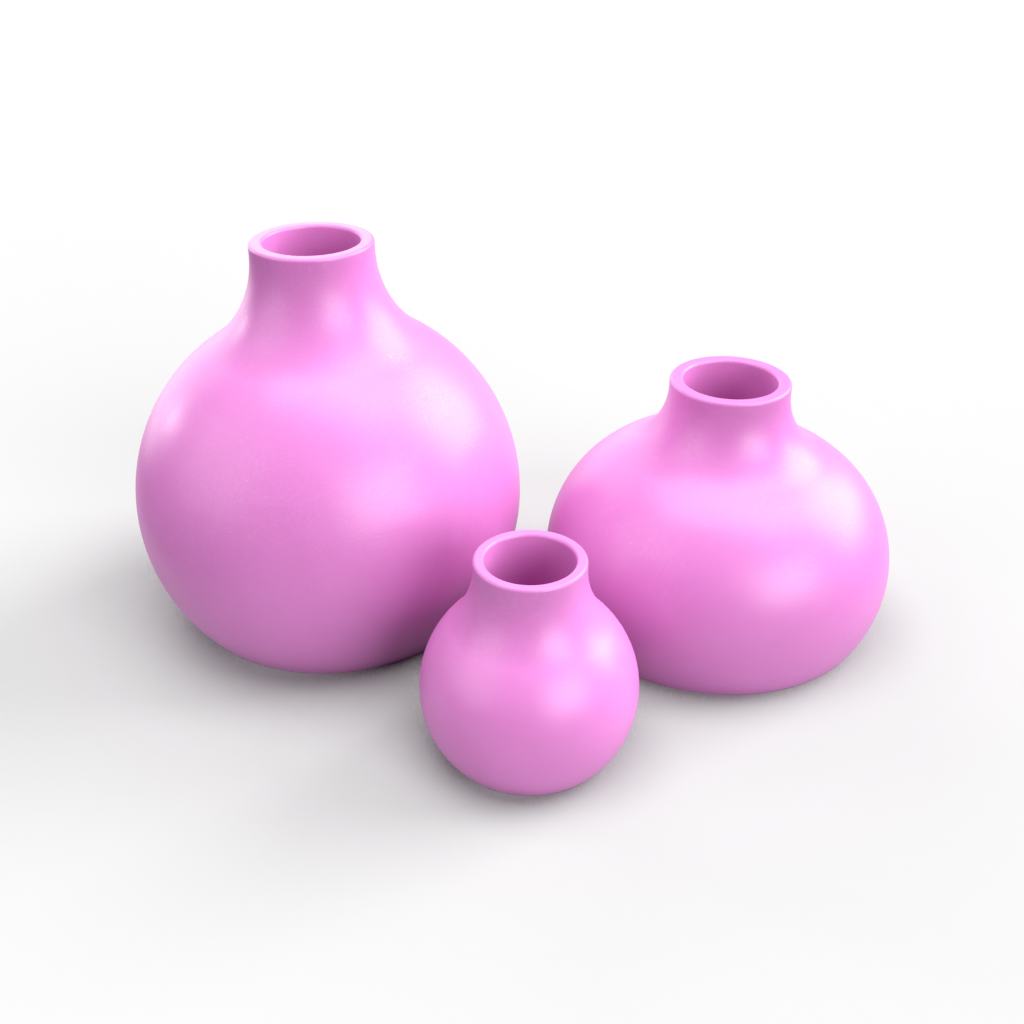 108mm Ball Shaped Vase Mold