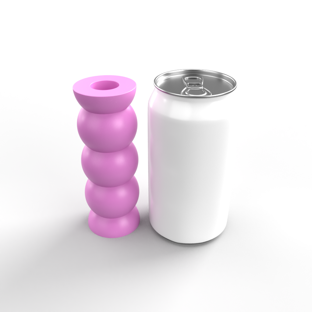 Bubble Design Candle Holder Mold