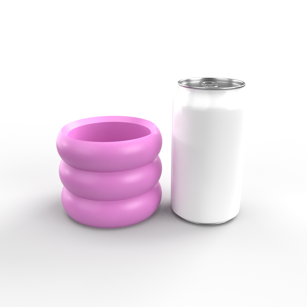 Bubble Design Candle Vessel Mold