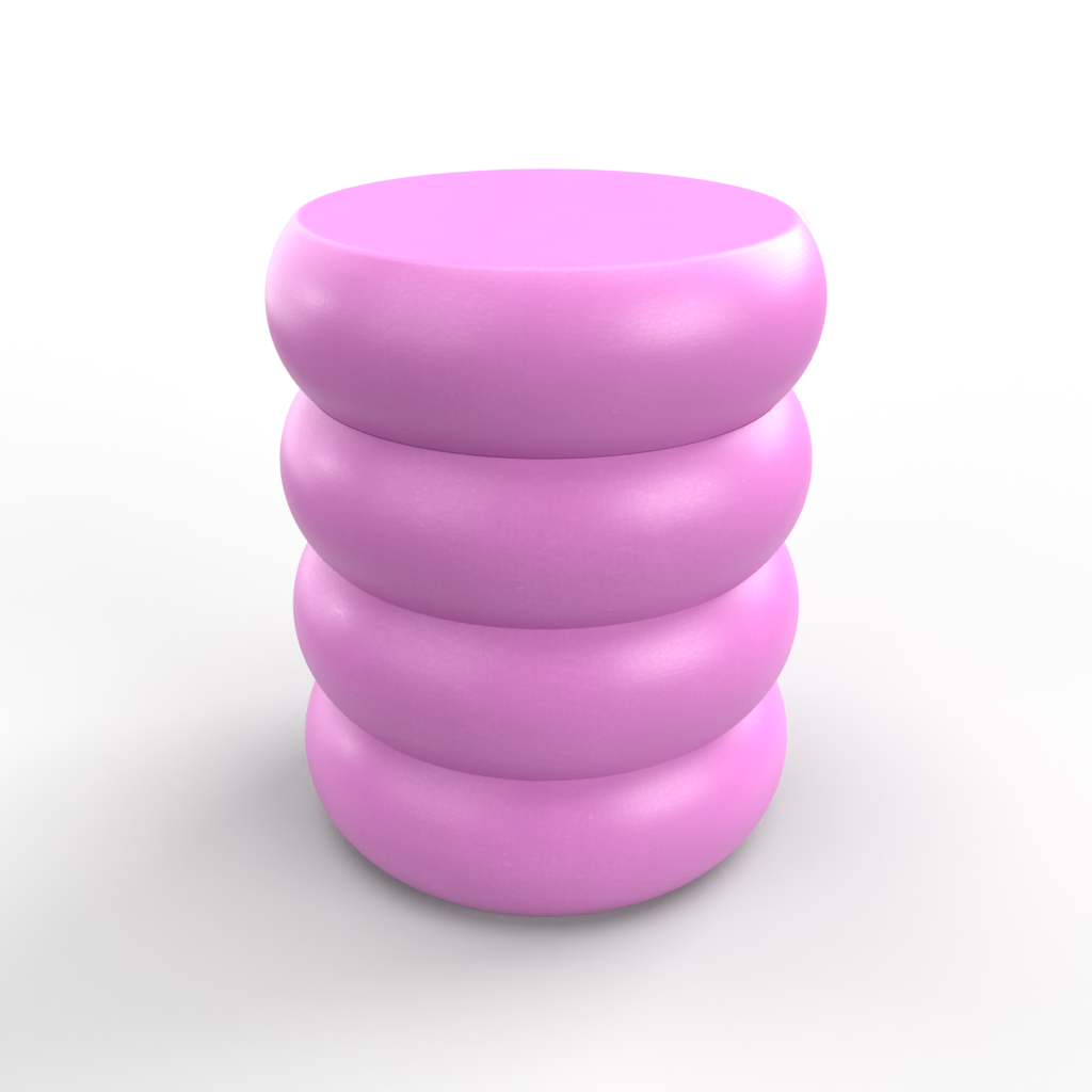 Bubble Design Candle Vessel Mold