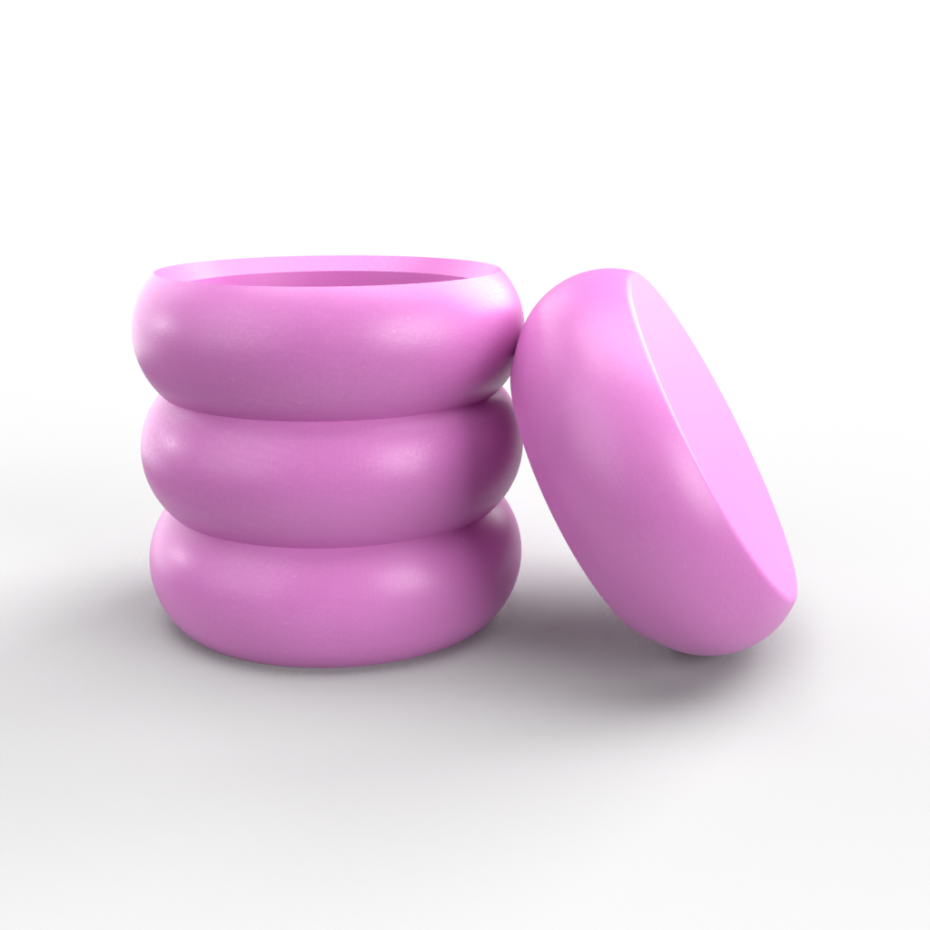 Bubble Design Candle Vessel Mold
