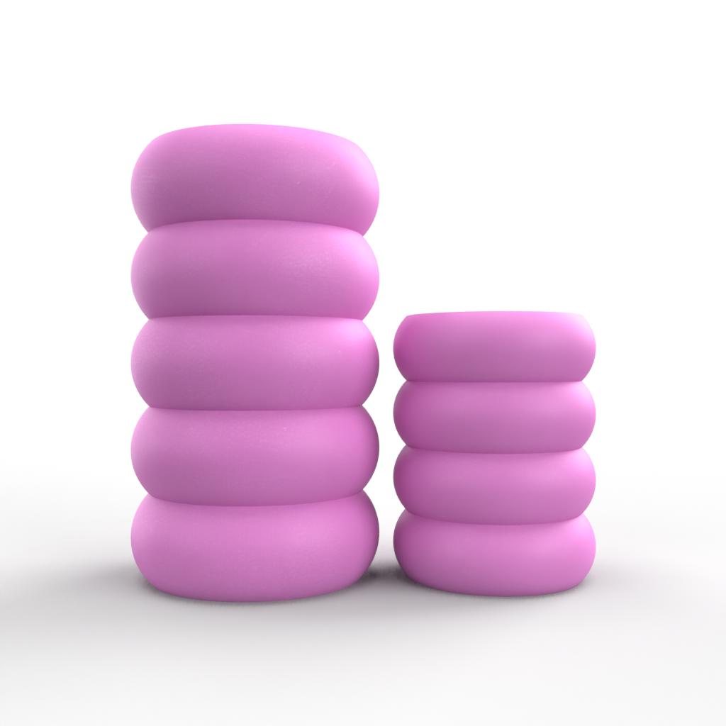 85mm Bubble Design Small Holder/ Pen Pot Mold