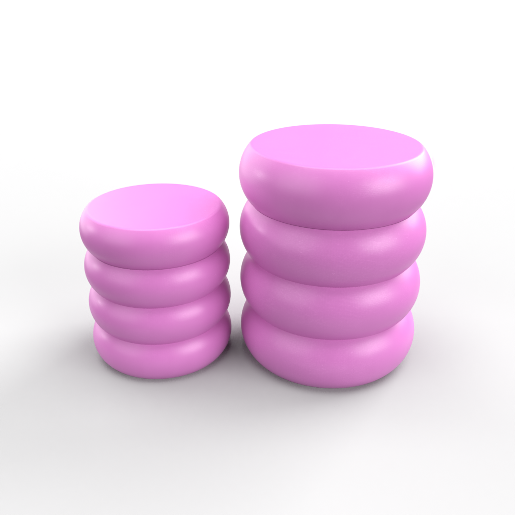 Bubble Design Candle Vessel Mold