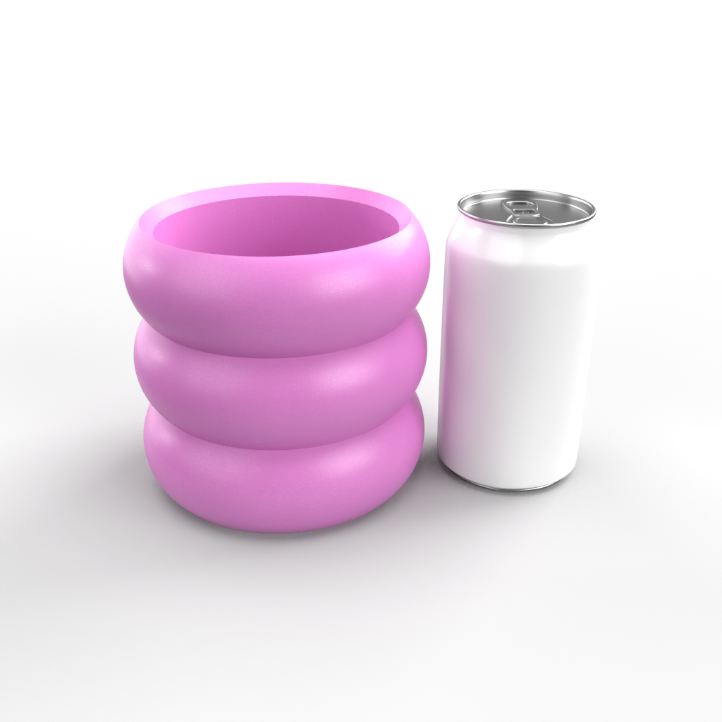 Bubble Design Plant Pot Mold Set