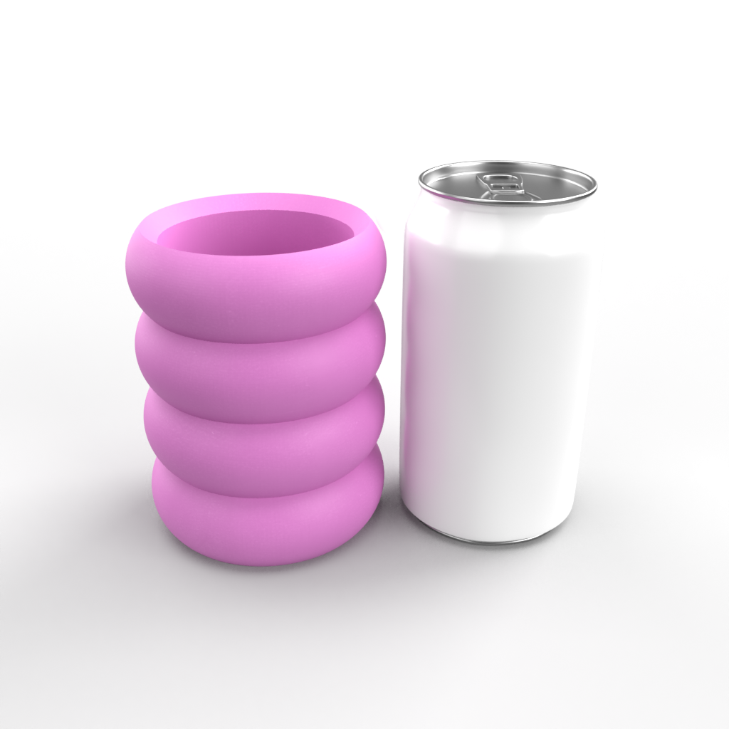 85mm Bubble Design Small Holder/ Pen Pot Mold