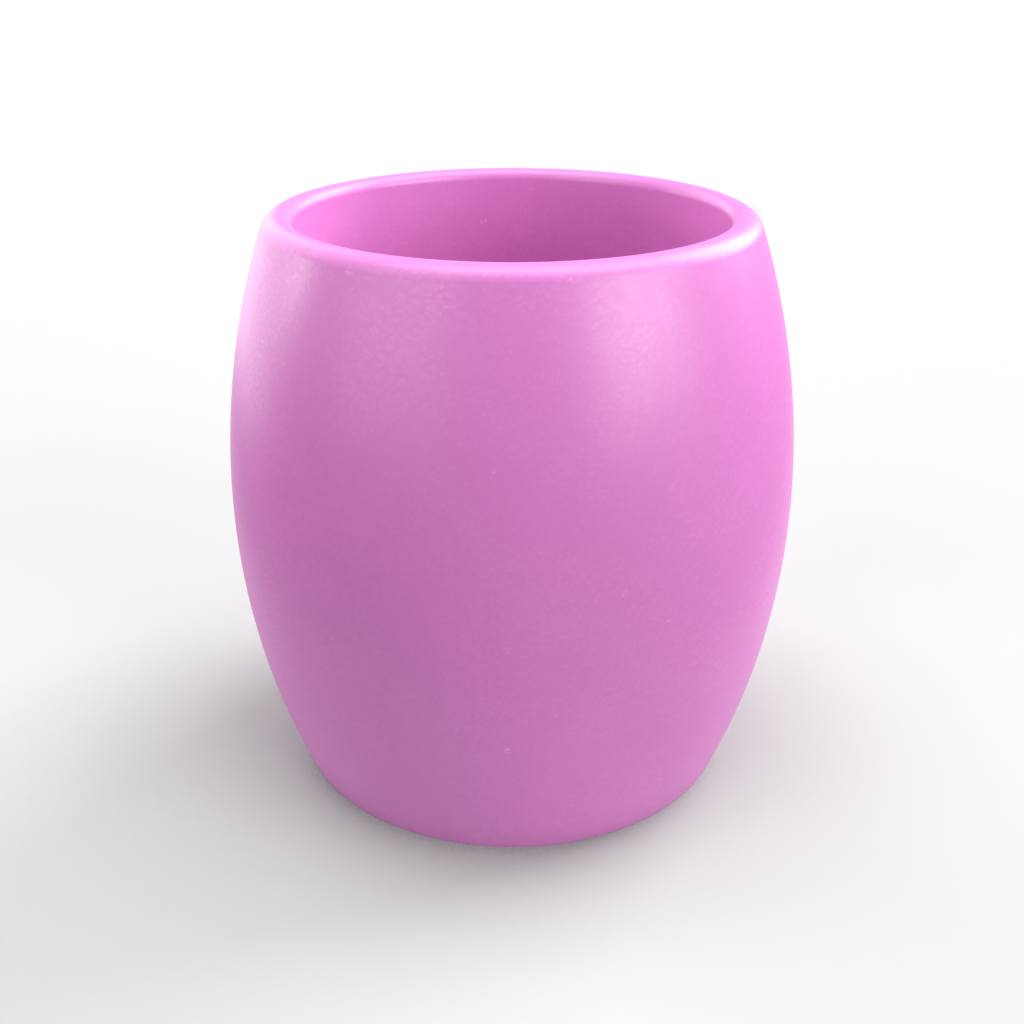 Bulge Design Plant Pot Mold
