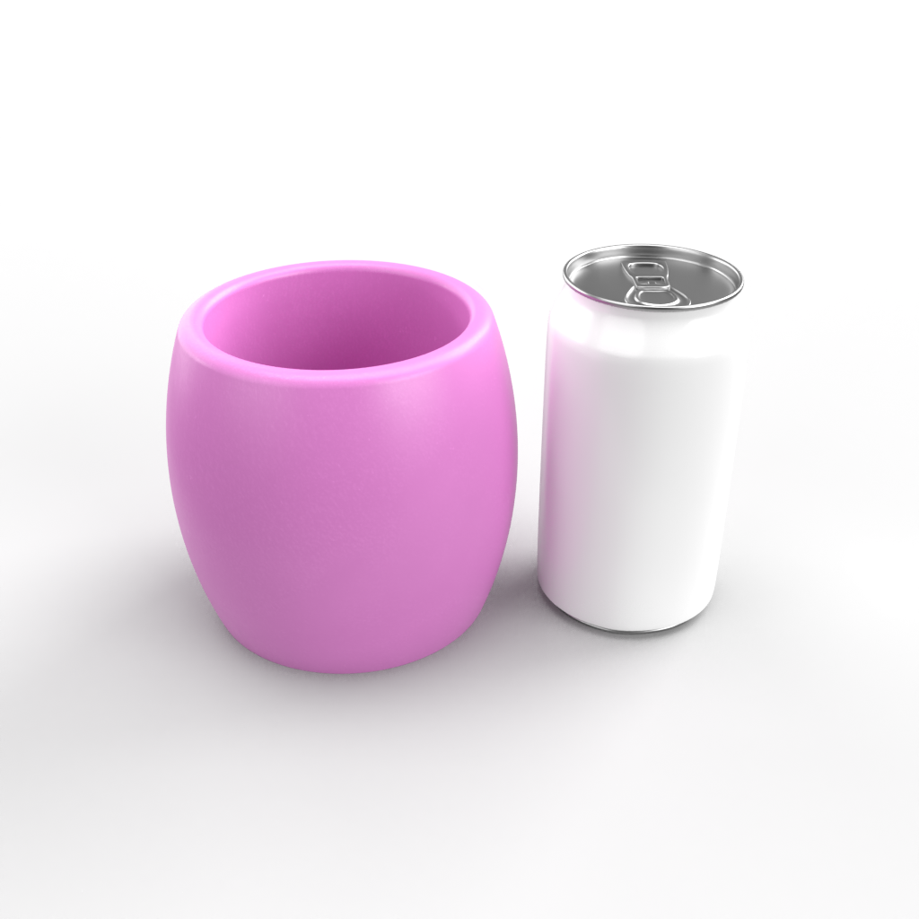 Bulge Design Plant Pot Mold