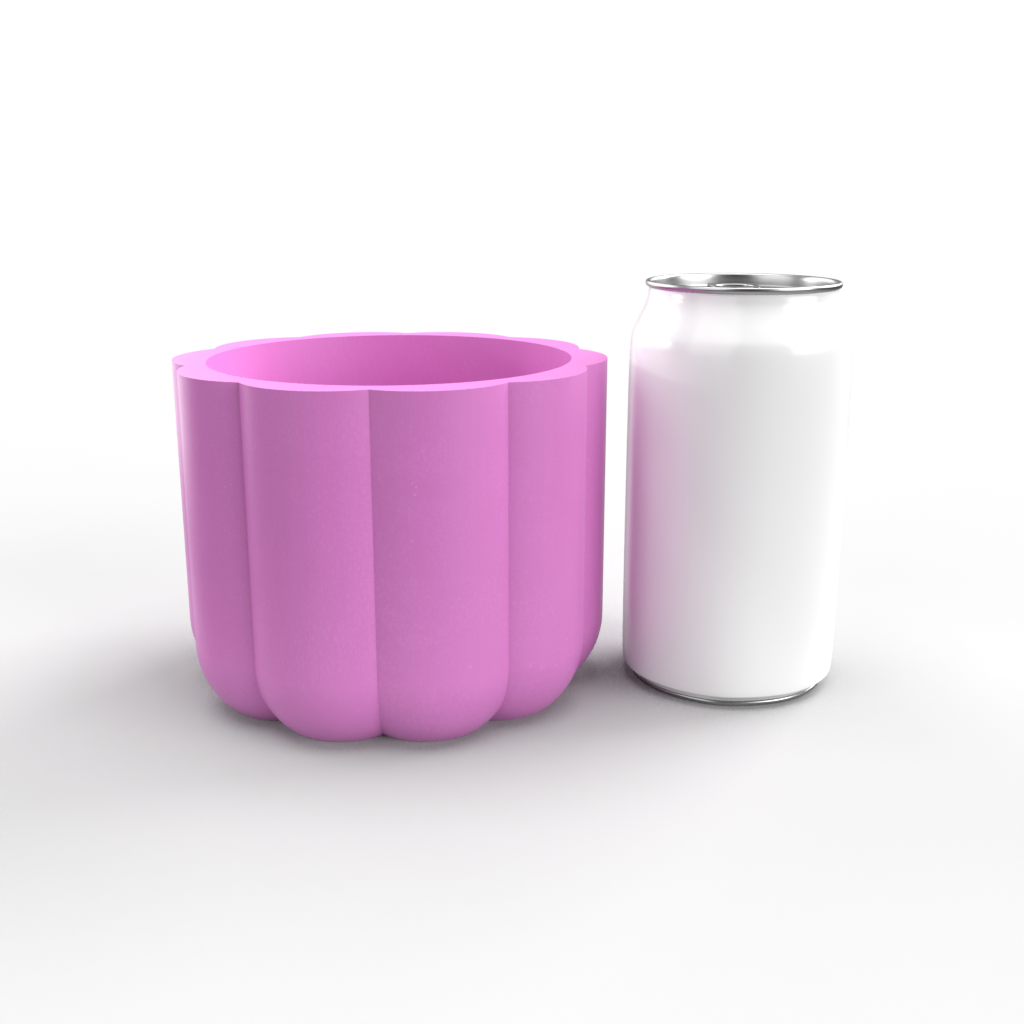 Bumpy Design Plant Pot Mold