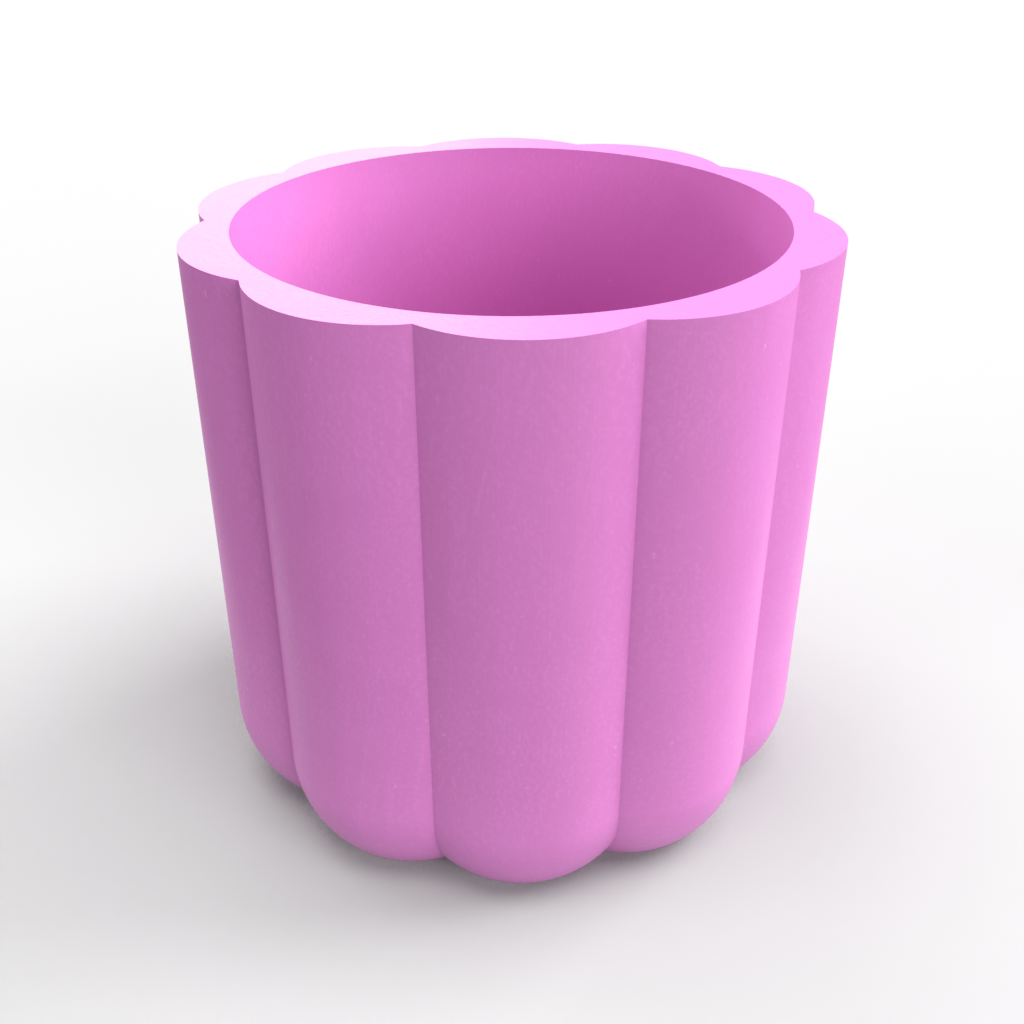 Bumpy Design Plant Pot Mold