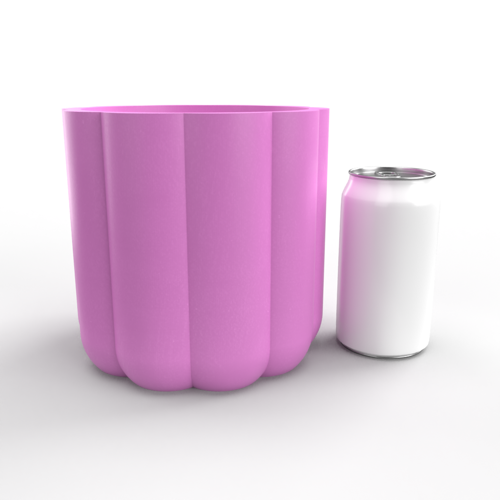 Bumpy Design Plant Pot Mold