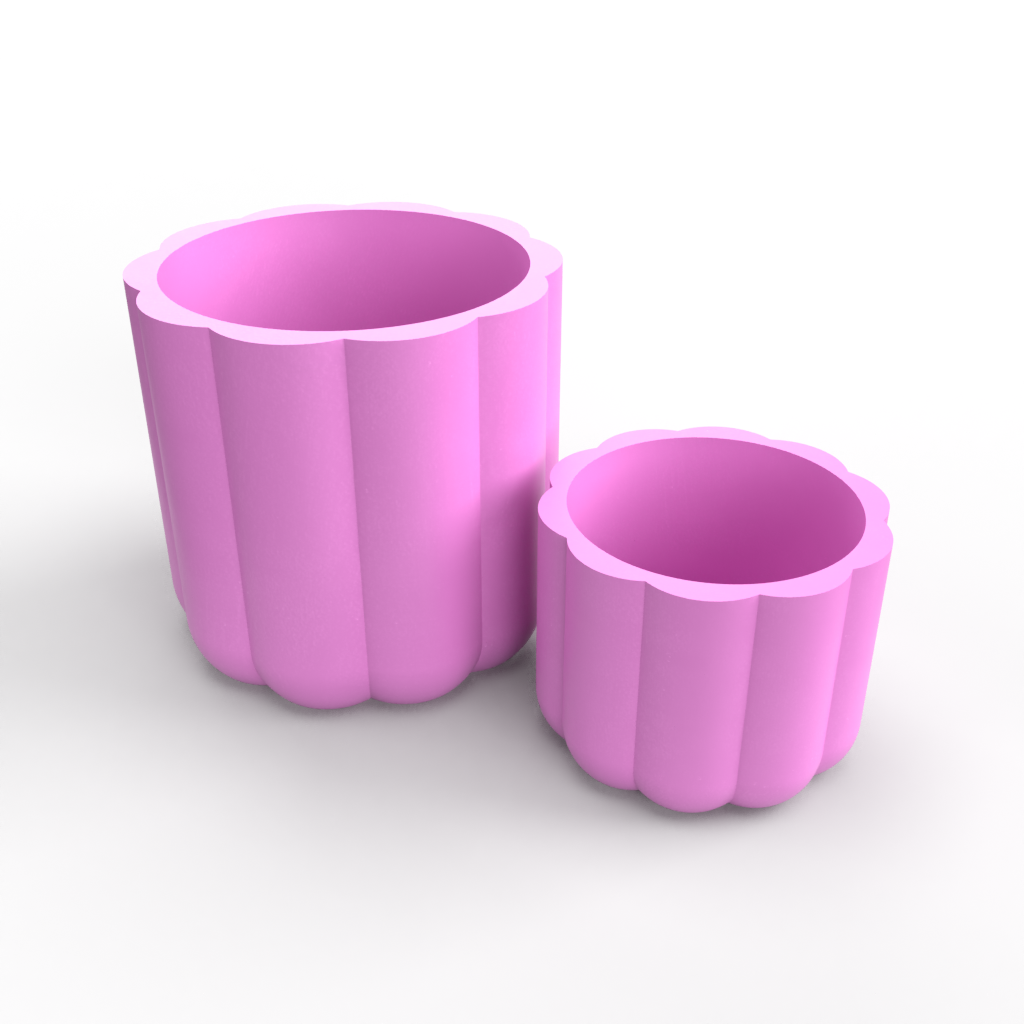 Bumpy Design Plant Pot Mold