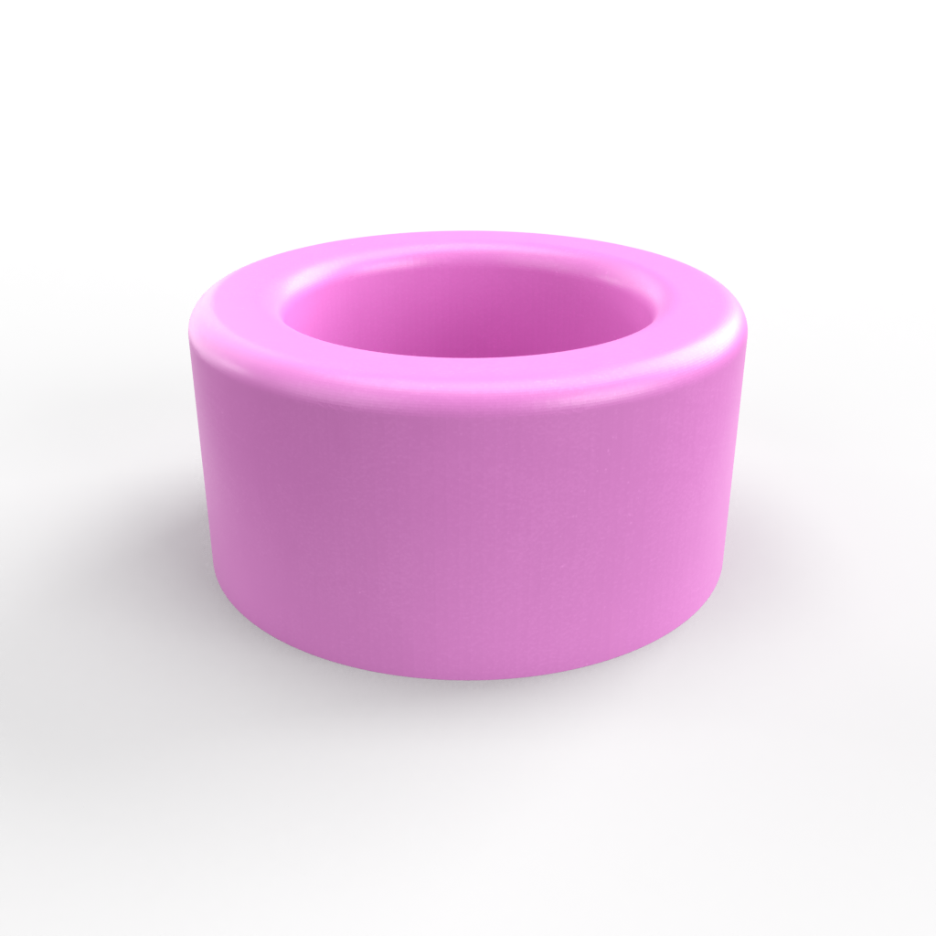 60mm Curved Chimney Tealight Holder Mold