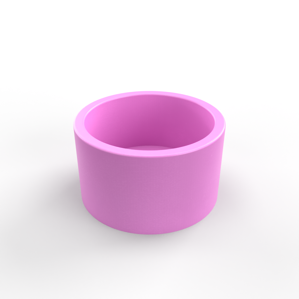 Three Slot, Wiggle, Pinch Pot Tray Mold