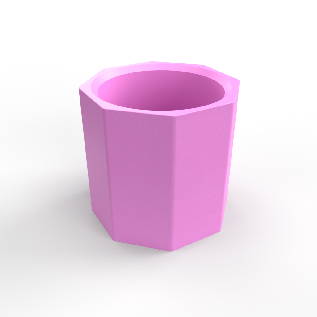 Octagon Plant Pot Mold