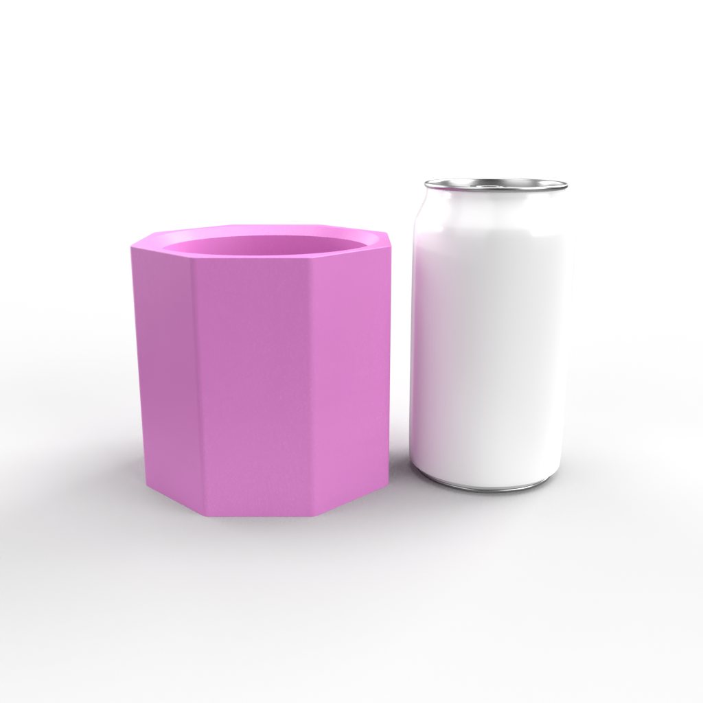 Octagon Plant Pot Mold
