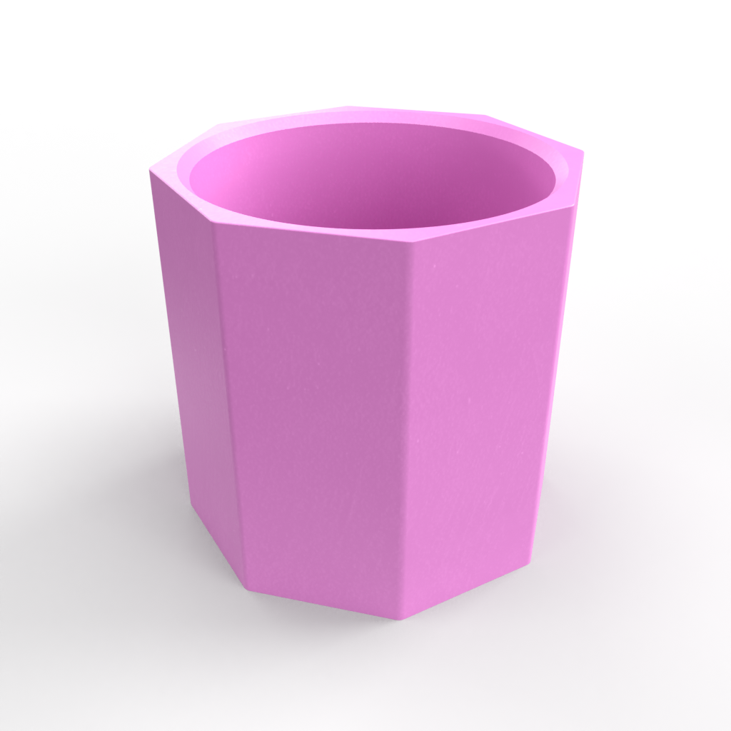 Octagon Plant Pot Mold