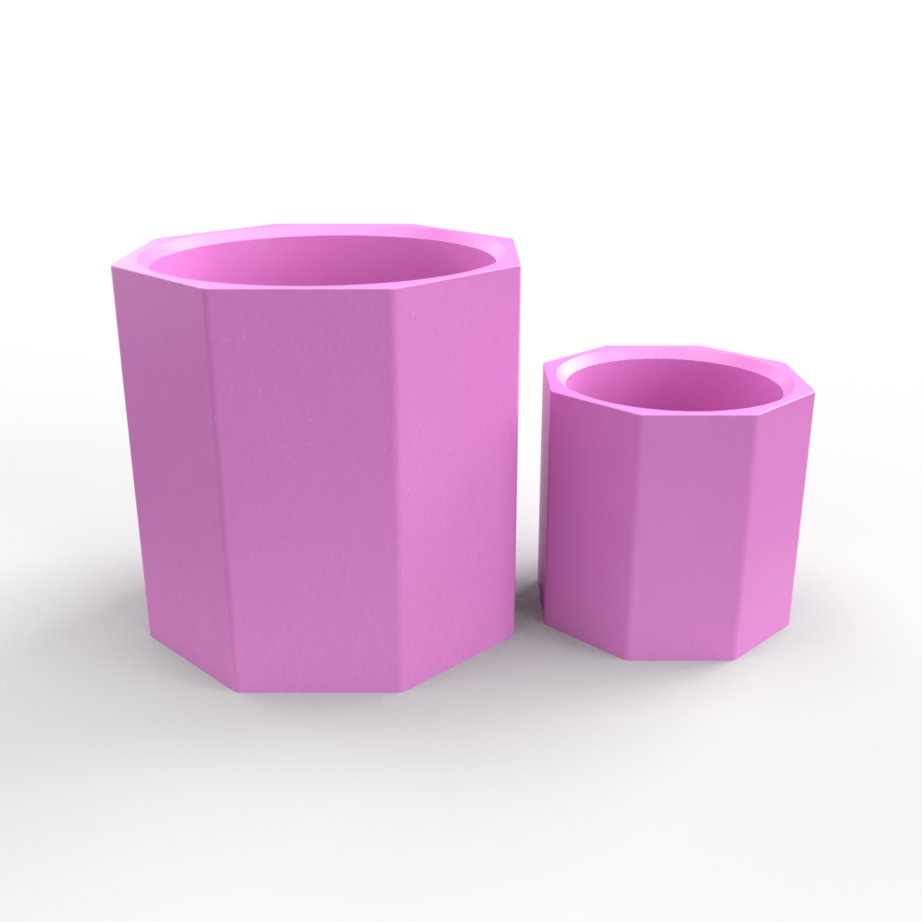 Octagon Plant Pot Mold
