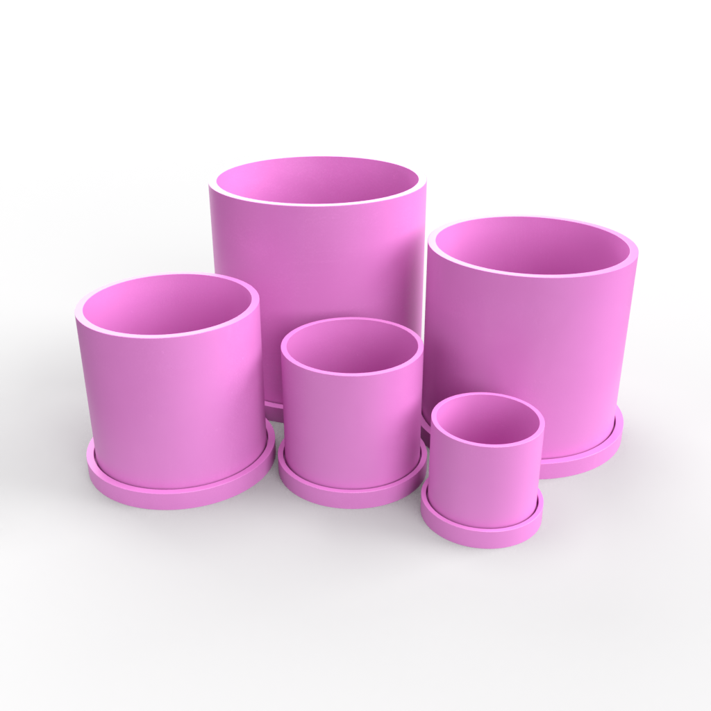Round Plant Pot Mold