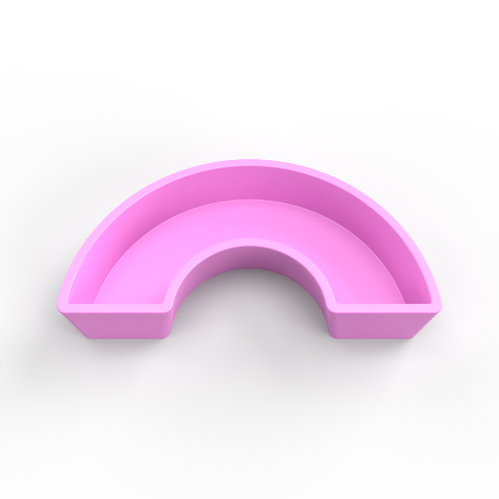 Rainbow Shaped Bowl Mold