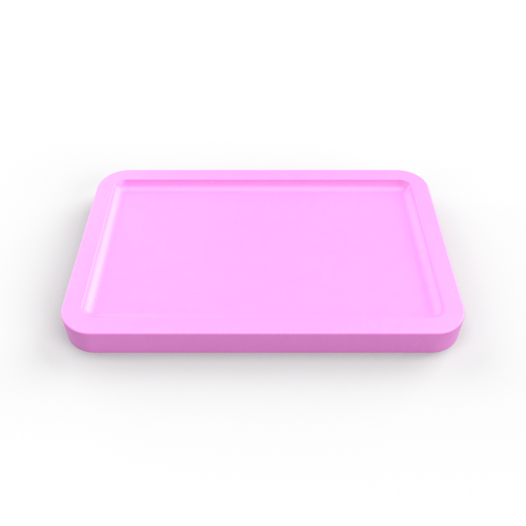 Rectangular, Curved Edge Tray Mold