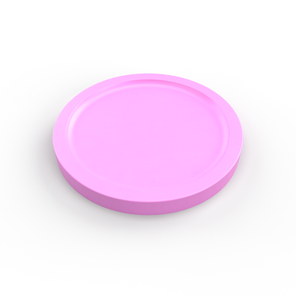 150mm Round, Curved Edge Tray Mold