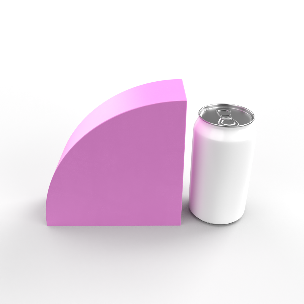 Curved Segment Bookend Mold