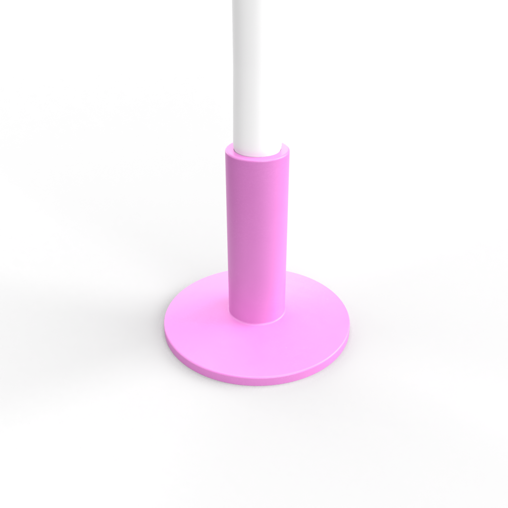 Round Pillar Candle Holder Mold