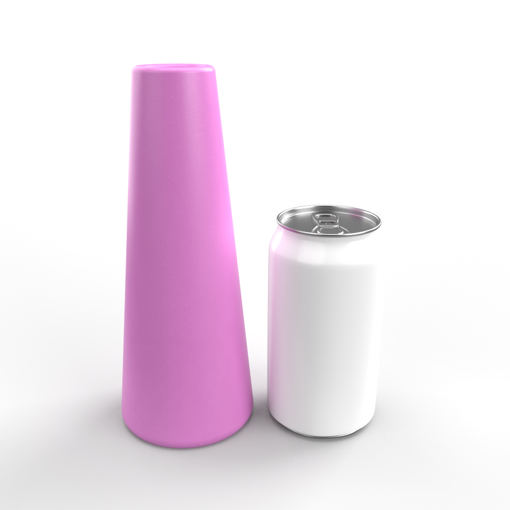 203mm Sloped Vase Mold