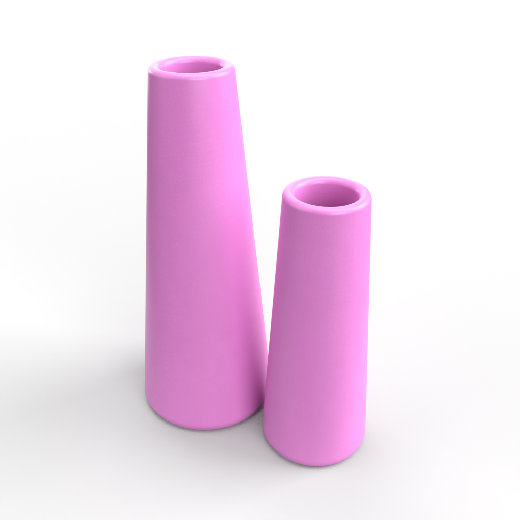 153mm Sloped Vase Mold