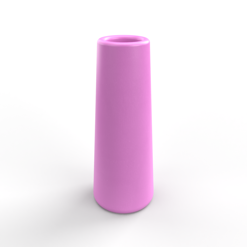 153mm Sloped Vase Mold