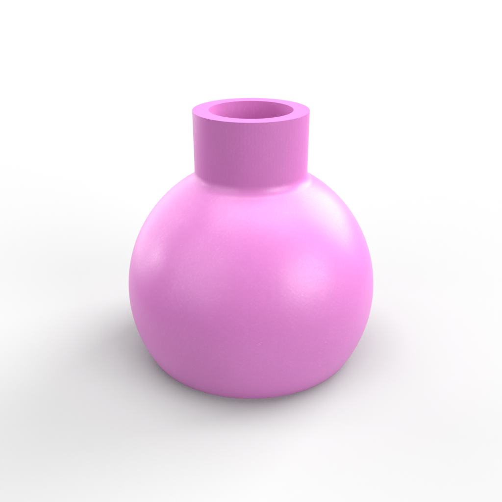 Small Rounded Bud Vase Mold Set