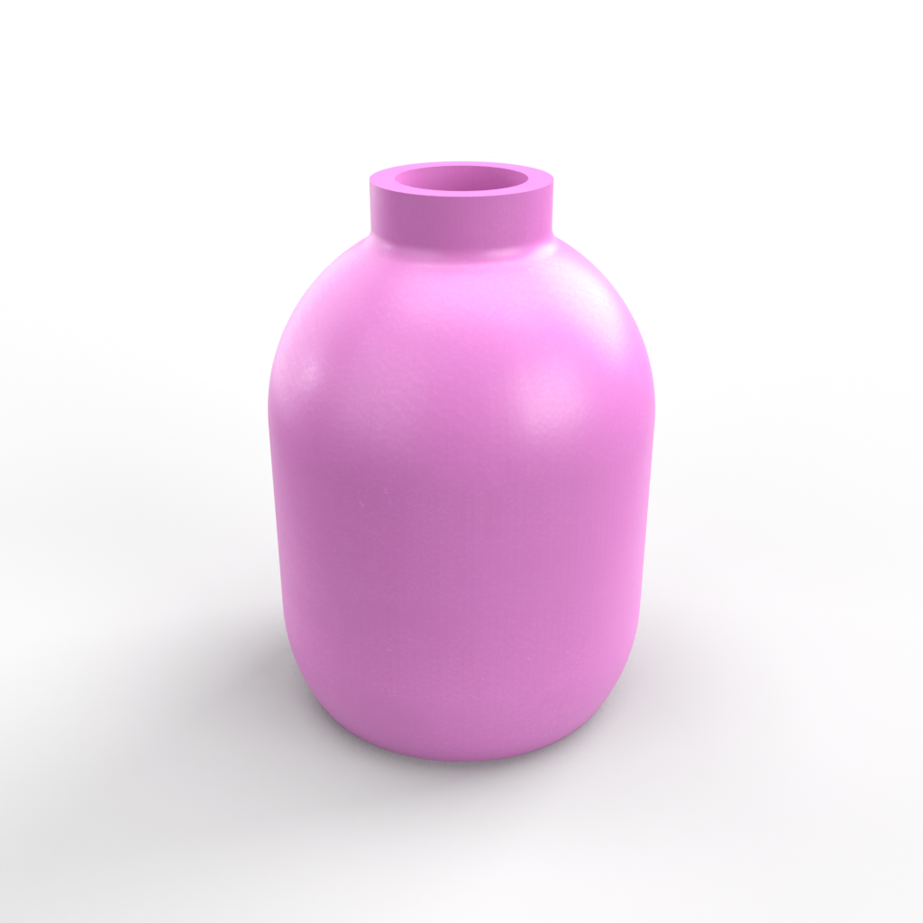 Small Rounded Bud Vase Mold Set