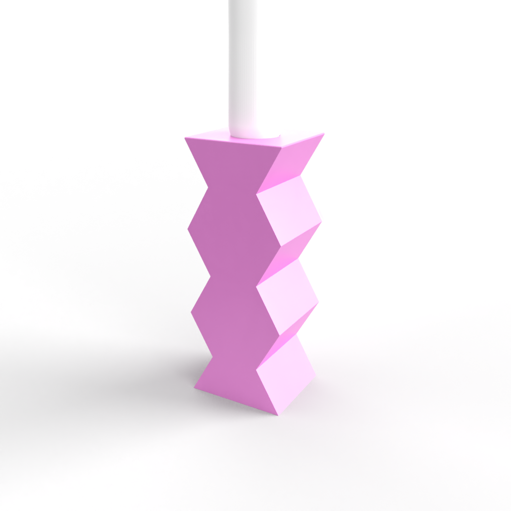 Geometric Candle Holder Mold Set