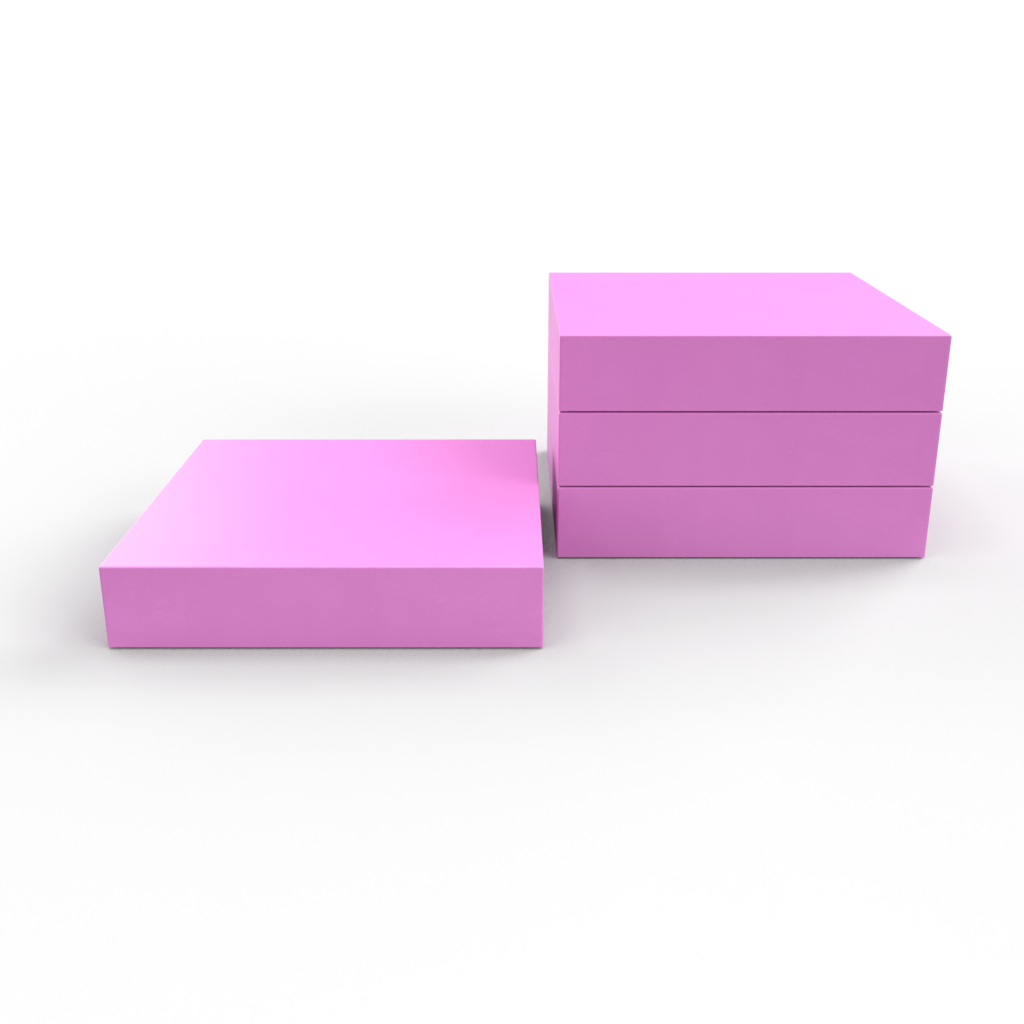20mm Square Coaster Mold